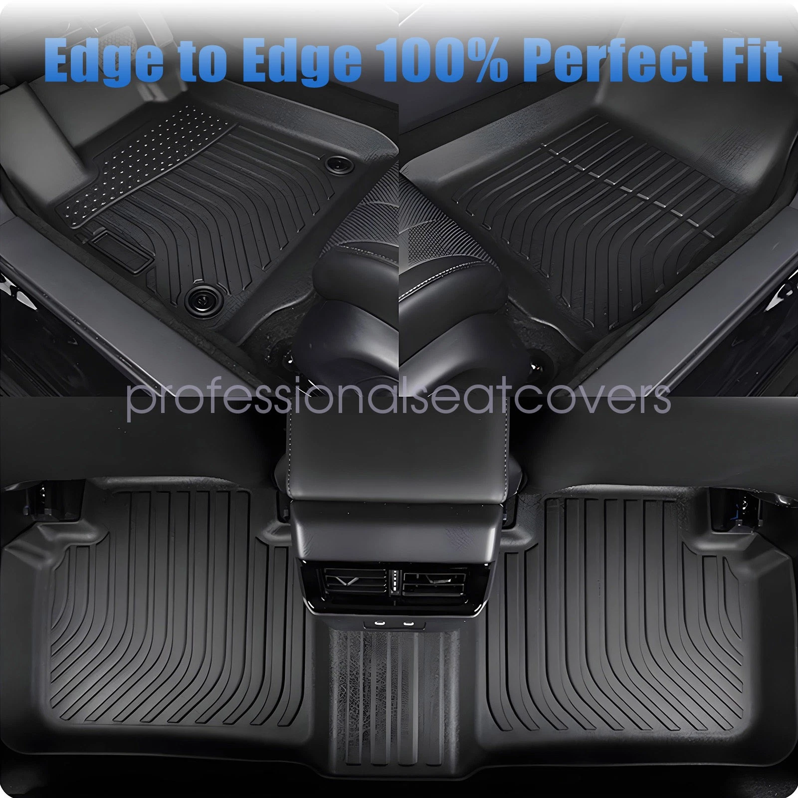 TPE Floor Mats Liners / Trunk Cargo Liner Set For 2003-2009 Toyota 4Runner New - Image 4